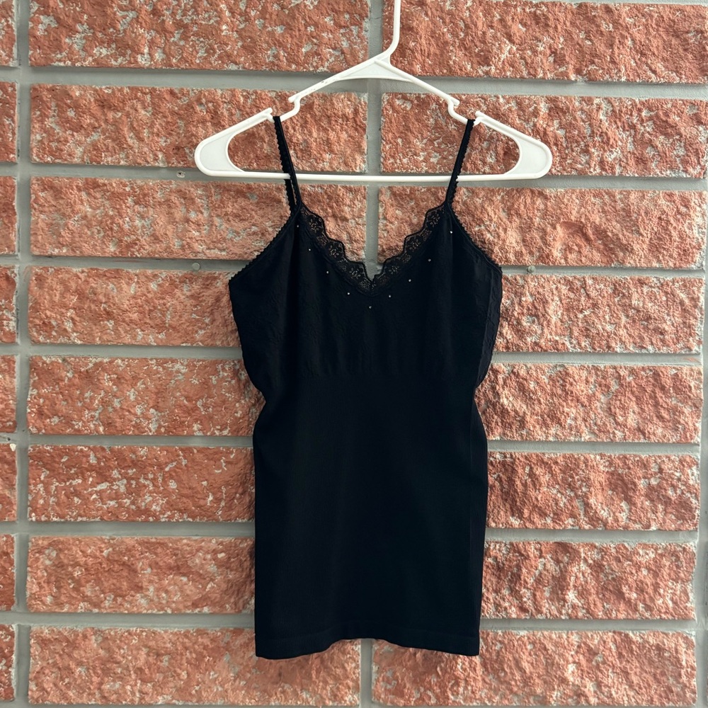 🌟Express Black Lace Detail Camisole